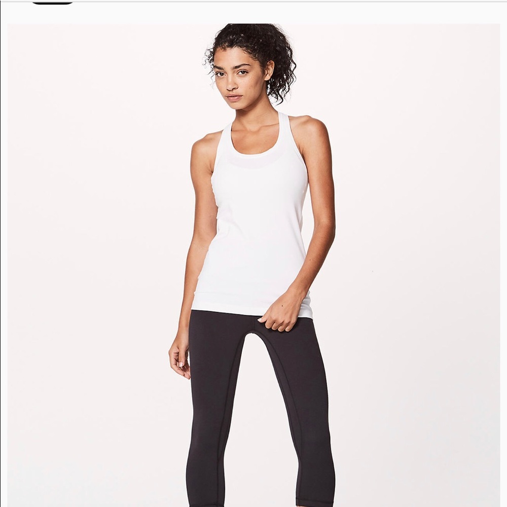 Lululemon Cool Racerback Turquoise Size 4